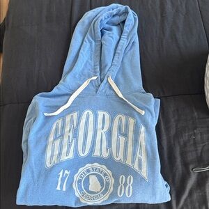 Men’s Light Blue Georgia Hoodie